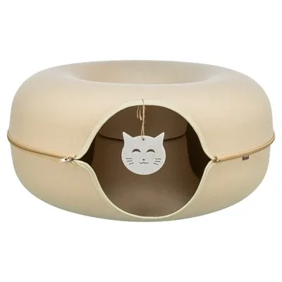 Trixie Speeldonut Vilt - Beige