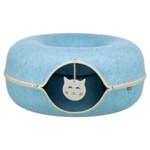 Trixie Speeldonut Vilt - Blauw