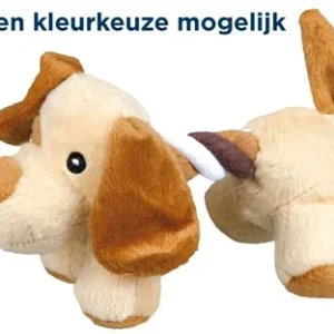 Trixie Speelfiguur met Touw Pluche 17 cm 17 cm 3 St - Assorti