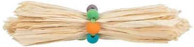Trixie Speelgoed voor Knaagdier Konijn met Maisblad en Houten Kralen 16x4 cm