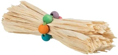 Trixie Speelgoed voor Knaagdier Konijn met Maisblad en Houten Kralen 16x4 cm - Image 2