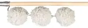 Trixie Speelhengel Ballen Hout / Pluche Met Catnip 35 cm 4 St