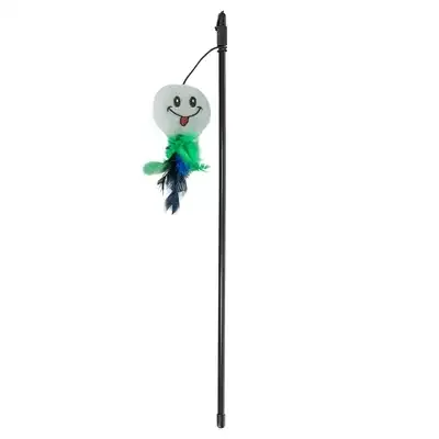 Trixie Speelhengel Smiley Kunststof / Pluche Met Catnip 50 cm 4 St - Image 2