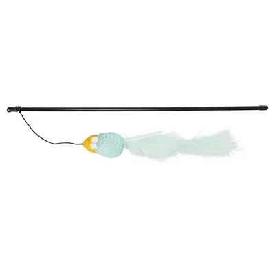 Trixie Speelhengel Vogel Kunststof Stof Pluche met Catnip 50 cm 4 St - Assorti - Image 2