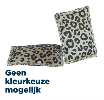 Trixie Speelkussen Leo Panterprint met Valeriaan - Assorti