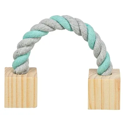 Trixie Speeltouw met Hout 20 cm