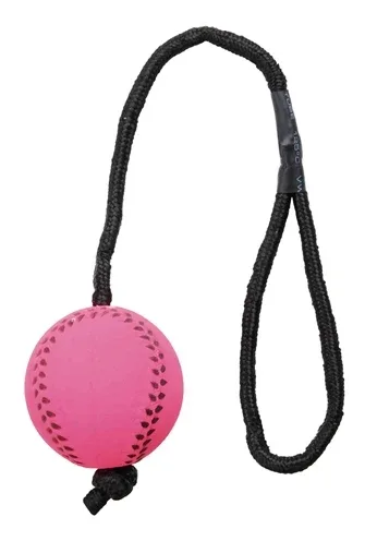Trixie Sportbal aan Touw Schuimrubber Drijvend 6x6x30 cm - Assorti - Image 2
