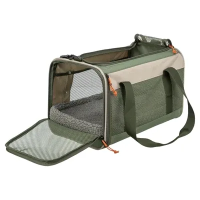 Trixie Tas Marlon Maximaal 7 Kg Beige / Olijfgroen 27X43X27 Cm - Image 2