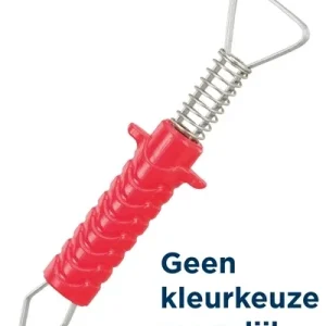 Trixie Tekentang Metaal Kunststof 8 cm 4 St - Assorti