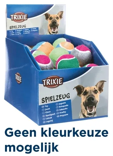 Trixie Tennisbal 6x6x6 cm 39 St - Assorti