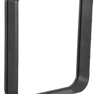 Trixie Tunnelstuk Voor 4-Weg Kattenluik 20X22 cm Zwart 16,5X15,5 cm