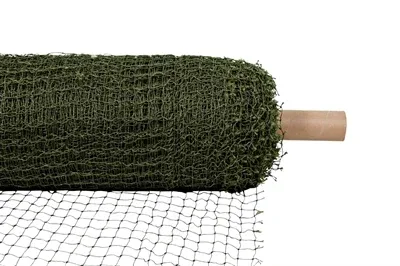 Trixie Veiligheidsnet op Rol met Metaaldraad 75x2 Mtr - Olijfgroen - Image 2