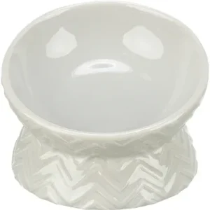 Trixie Verhoogde Voerbak Waterbak Keramiek Licht 13 cm - 150 ml