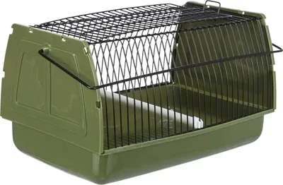 Trixie Vervoersbox Vogel Knaagdier 22x15x14 cm 3 St - Groen