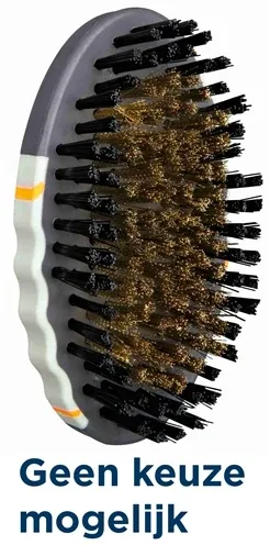 Trixie Verzorgingsborstel Kunststof Nylon Messingpinnen 12x7 cm 3 St