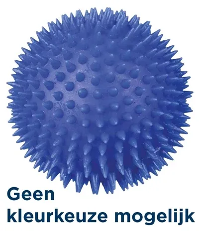 Trixie Vinyl Egelbal met Geluid 10cx10x10 cm 3 St - Assorti