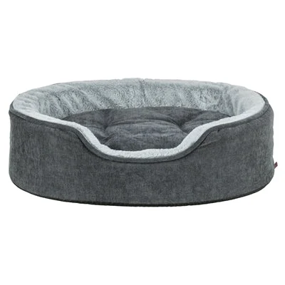 Trixie Vital Hondenmand Lino Soft Ovaal Lichtgrijs 83x67 cm - Grijs - Image 2