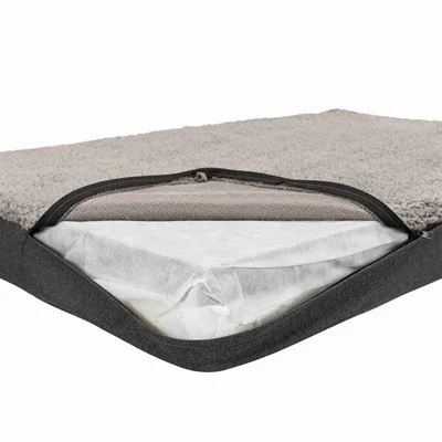 Trixie Vital Matras Bendson Orthopedisch Donkergrijs Lichtgrijs 100x65x10 cm - Image 2
