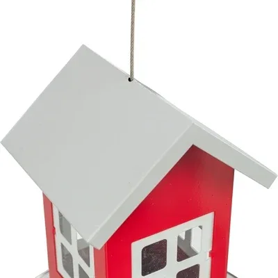 Trixie Voederhuis Metaal 20 cm 1 Ltr - Rood - Image 2