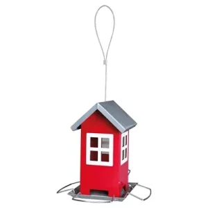 Trixie Voederhuis Metaal 20 cm 1 Ltr - Rood
