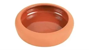 Trixie Voer Waterbak Afgeronde Rand Keramiek 10 cm - 125 ml