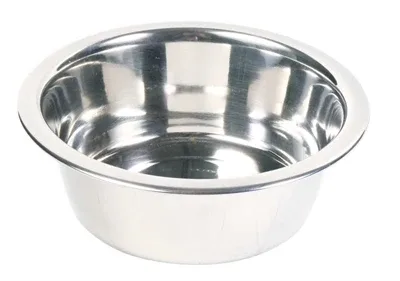Trixie Voer Waterbak Rvs 15x15 cm 4 St - 750 ml