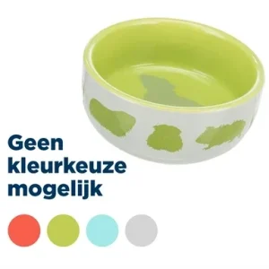Trixie Voerbak Caviamotief Keramiek 11 cm 4 St - 250 ml