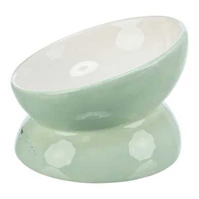 Trixie Voerbak Drinkbak Kat Verhoogd Keramiek Salie 13 cm - 150 ml - Image 2