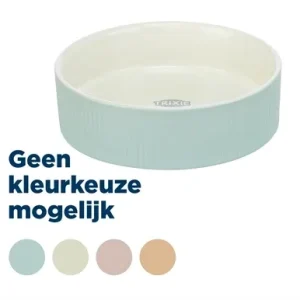 TRIXIE VOERBAK / DRINKBAK KERAMIEK ASSORTI