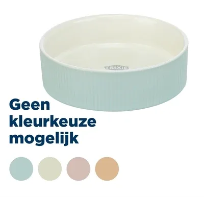 TRIXIE VOERBAK / DRINKBAK KERAMIEK ASSORTI