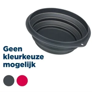 Trixie Voerbak Drinkbak Reis Siliconen 1 Ltr 18 cm - Assorti