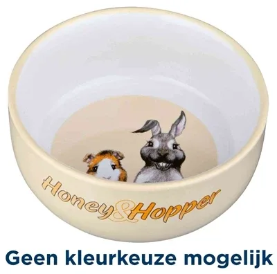 Trixie Voerbak Honey Hopper Keramiek 11 cm 4 St - 250 ml