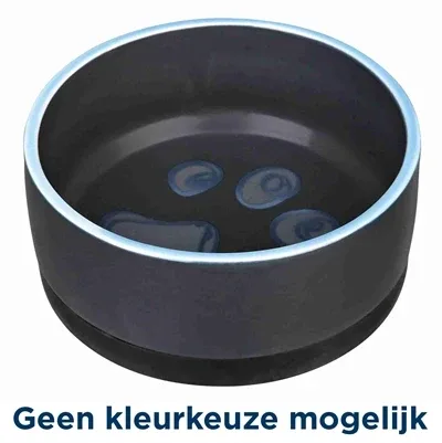 Trixie Voerbak Jimmy Keramiek Rubberrand 12x12 cm 4 St - 400 ml