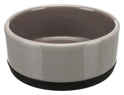 Trixie Voerbak Keramiek Rubberrand 16x16 cm - 750 ml