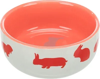 Trixie Voerbak Konijnmotief Keramiek 11 cm 4 St - 250 ml - Image 2