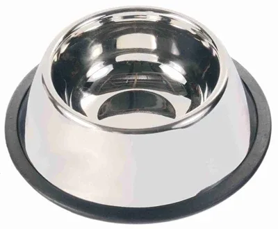 Trixie Voerbak Langoor Rvs 25x25 cm 4 St - 900 ml