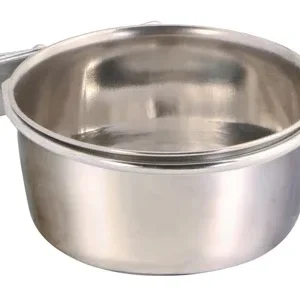 Trixie Voerbak met Schroefbevestiging Rvs 9 cm - 300 ml