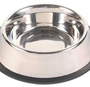 Trixie Voerbak Rvs Rubberring 19x19 cm 4 St - 450 ml