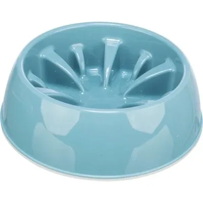 Trixie Voerbak Slowfeeding Kunststof Tpr 16 cm - 300 ml