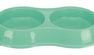 Trixie Voerbak Waterbak Dubbel Kunststof 11 cm 4 St - 200 ml
