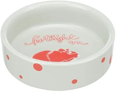Trixie Voerbak Waterbak Keramiek Spotlight Hamster 8 cm 4 St - 90 ml - Image 2