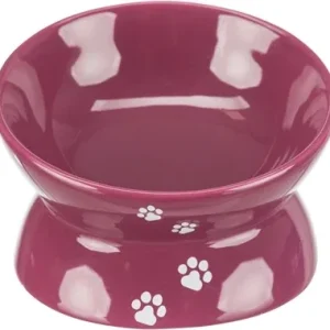 Trixie Voerbak Waterbak Verhoogd Bes 13 cm 4 St - Bordeaux