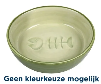 Trixie Voerbak Waterbak Visgraat Keramiek 13 cm 4 St - 200 ml