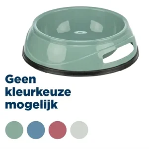 Trixie Voerbak Zwaar Kunststof Rubberbodem 16x16 cm 4 St - 750 ml