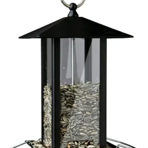 Trixie Voerdispenser Lantaarn Metaal 19x20x19 cm - 1.000 ml