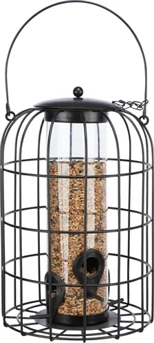 Trixie Voerdispenser met Gaasbescherming - Zwart - Image 2