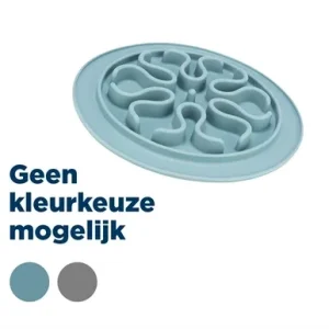 Trixie Voermat Slow Feed Silicone 24x24 cm - Assorti