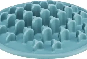 Trixie Voermat Slowfeeding Pillars Tpe 35x35 cm - Blauw