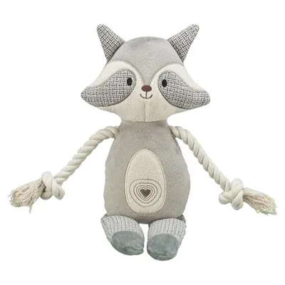Trixie Wasbeer Pluche Stof 33 cm