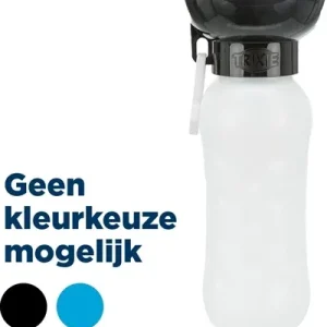 Trixie Waterdispenser Voor Onderweg Kunststof Assorti 550 Ml 3 St